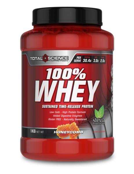 TOTAL SCIENCE 100% WHEY 1KG MULTI - WHEY SUSTAINED RELEASE PROTEIN
