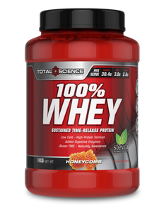 TOTAL SCIENCE 100% WHEY 1KG MULTI - WHEY SUSTAINED RELEASE PROTEIN