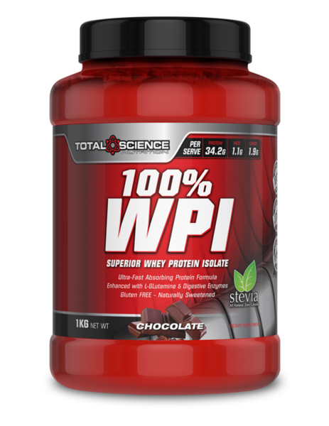 TOTAL SCIENCE 100% WPI (1KG) SUPERIOR WHEY PROTEIN ISOLATE