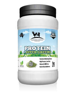 FARMERS CHOICE PROTEIN CONCENTRATE + SUPER GREENS 1KG
