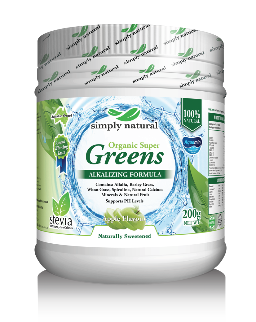 Simply Natural Super Greens + Apple