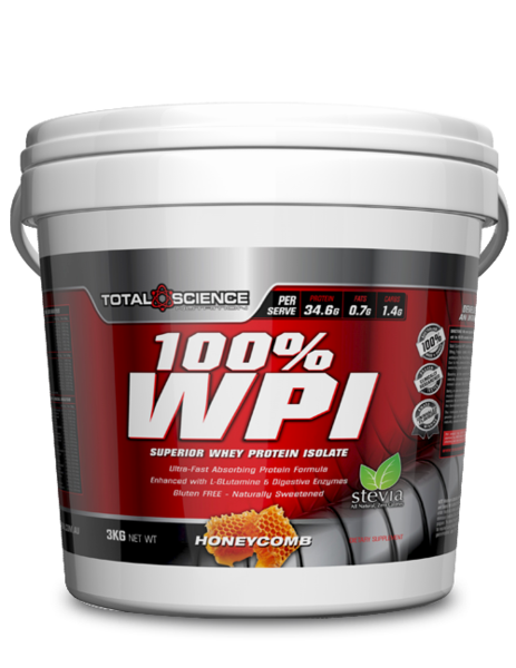 TOTAL SCIENCE 100% WPI (3KG) SUPERIOR WHEY PROTEIN ISOLATE