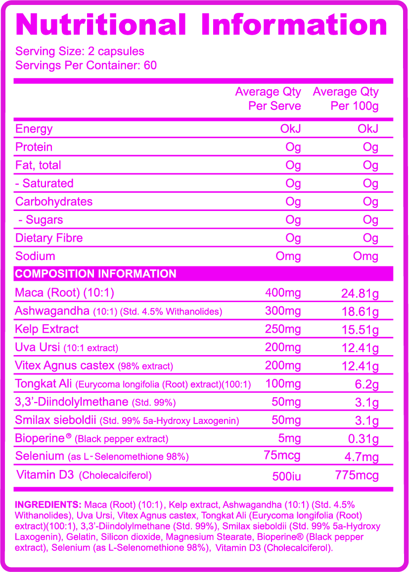 Day 1 ECLIPSE FEMALE Performance Optimisation Formula