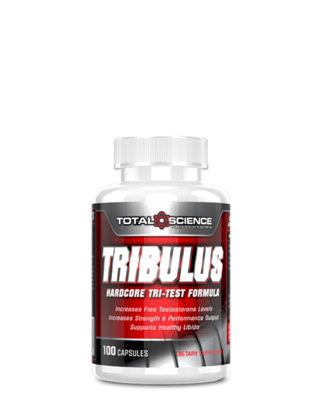 TOTAL SCIENCE TRIBULUS 100CAPS HARCORE TRI-TEST FORMULA